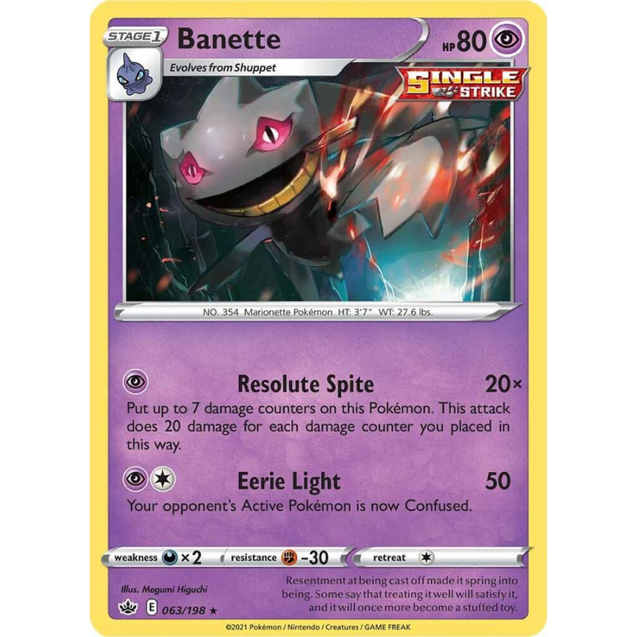 Banette 063/198 Chilling Reign [NM]