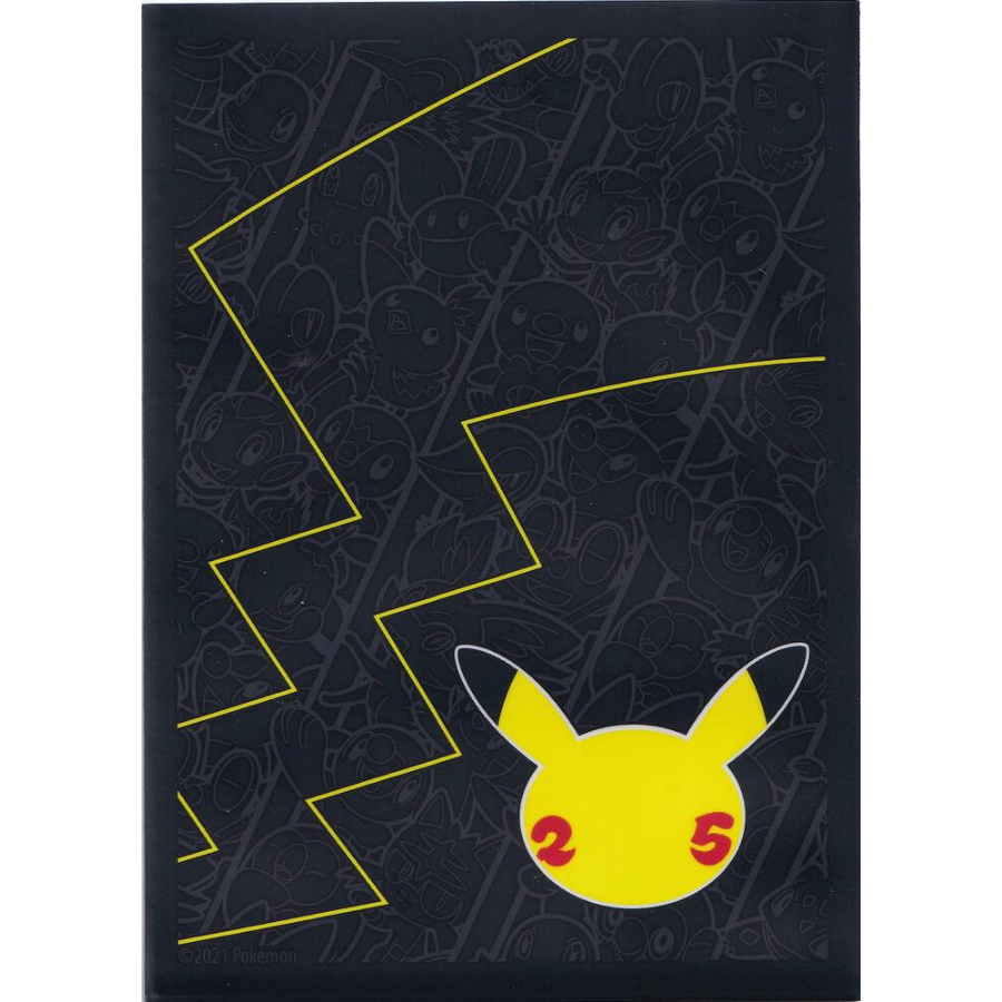 Celebrations Elite Trainer Box Single Card Sleeve Pikachu Stamp