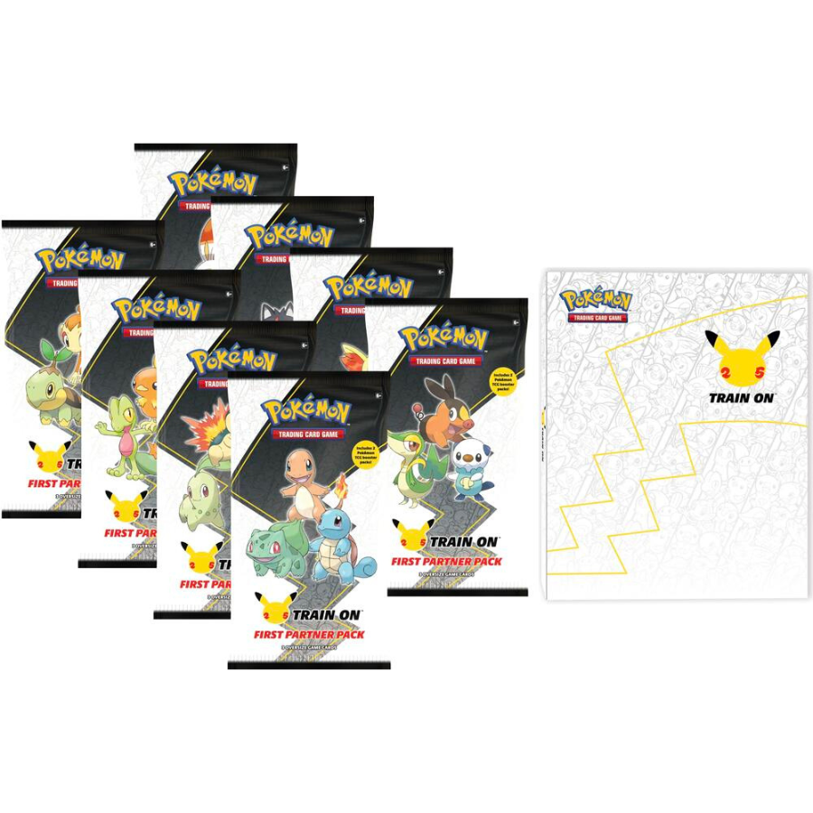 Celebrations First Partner Packs Complete Set (8 Packs + Binder)