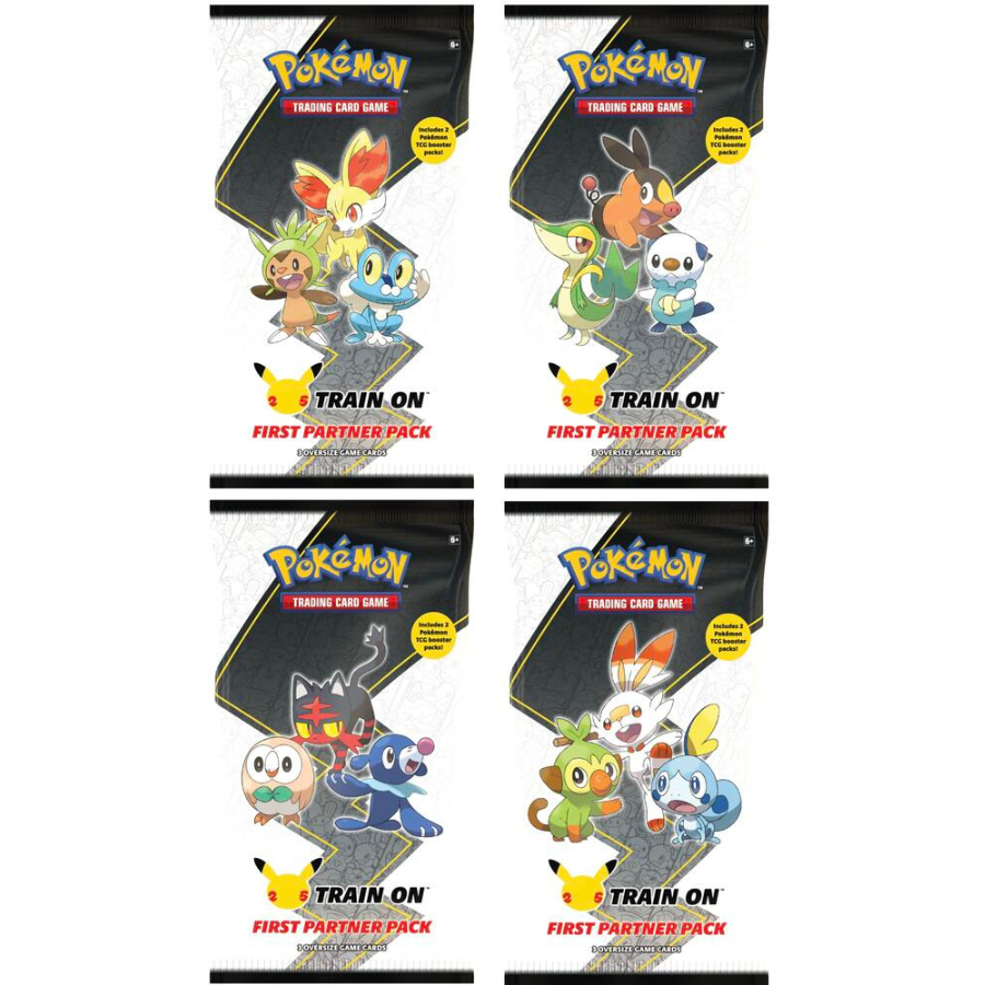 Celebrations First Partner Packs Kalos Unova Alola Galar