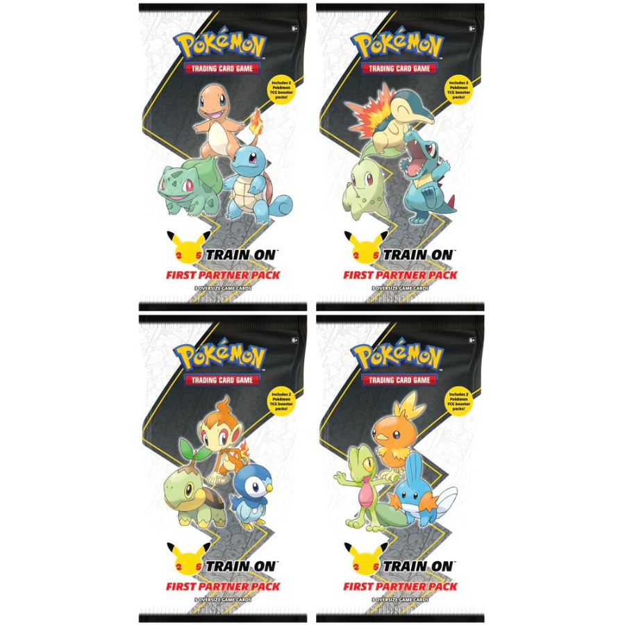 Celebrations First Partner Packs Kanto Johto Hoenn Sinnoh