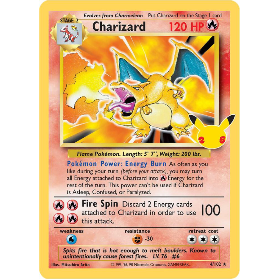 Charizard 4 Celebrations