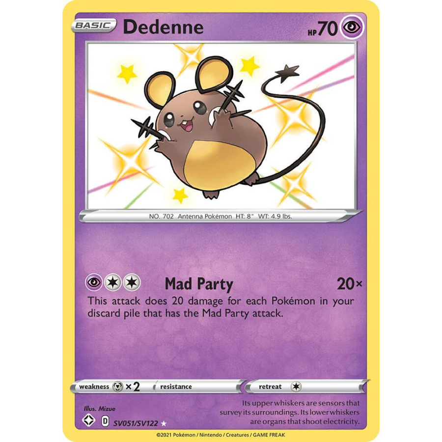 Dedenne SV051 Shining Fates