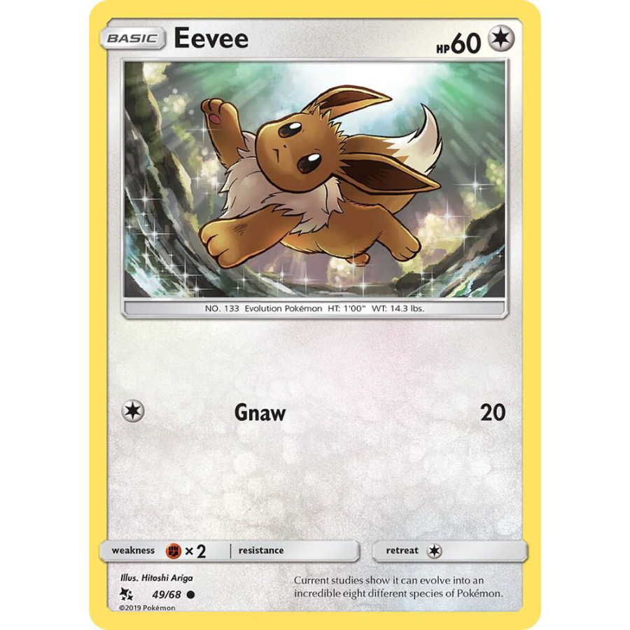 Eevee 49 Hidden Fates