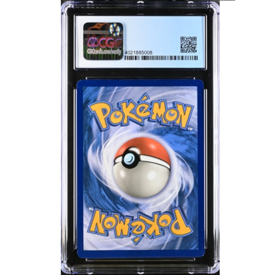 Evolutions Charizard Holo CGC 9 Back