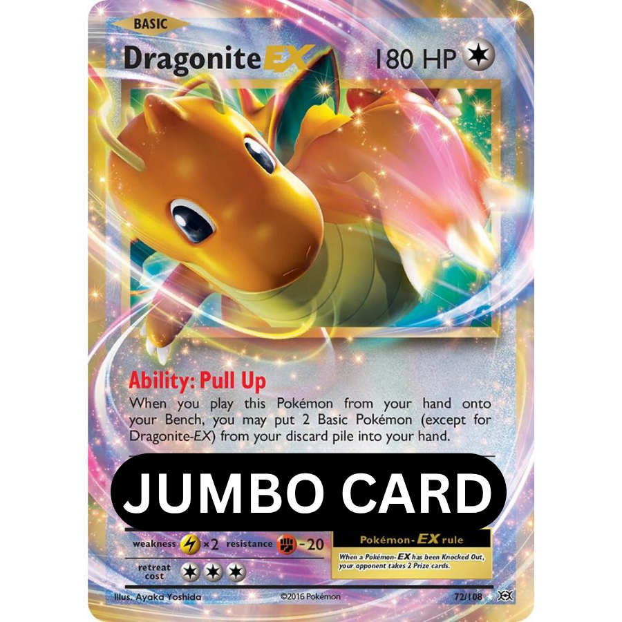 JUMBO Dragonite EX 72/108