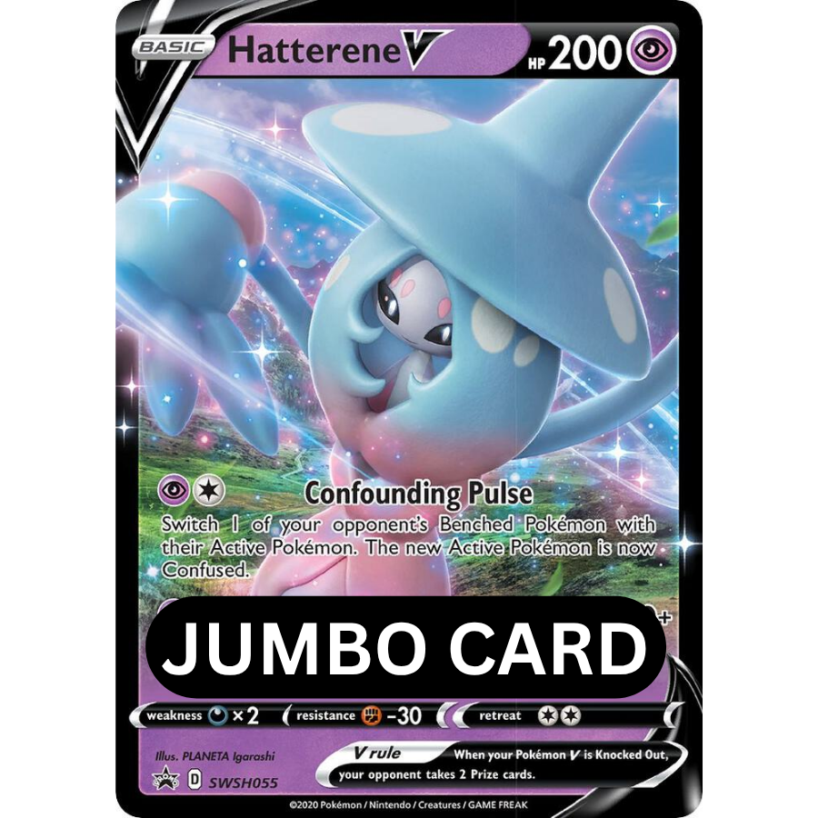 JUMBO Hatterene V SWSH055 Black Star Promo [NM]