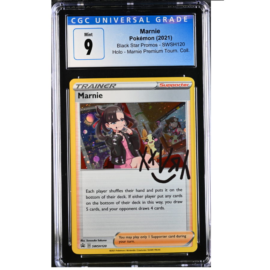 Marnie Premium Collection SWSH120 CGC 9 Front