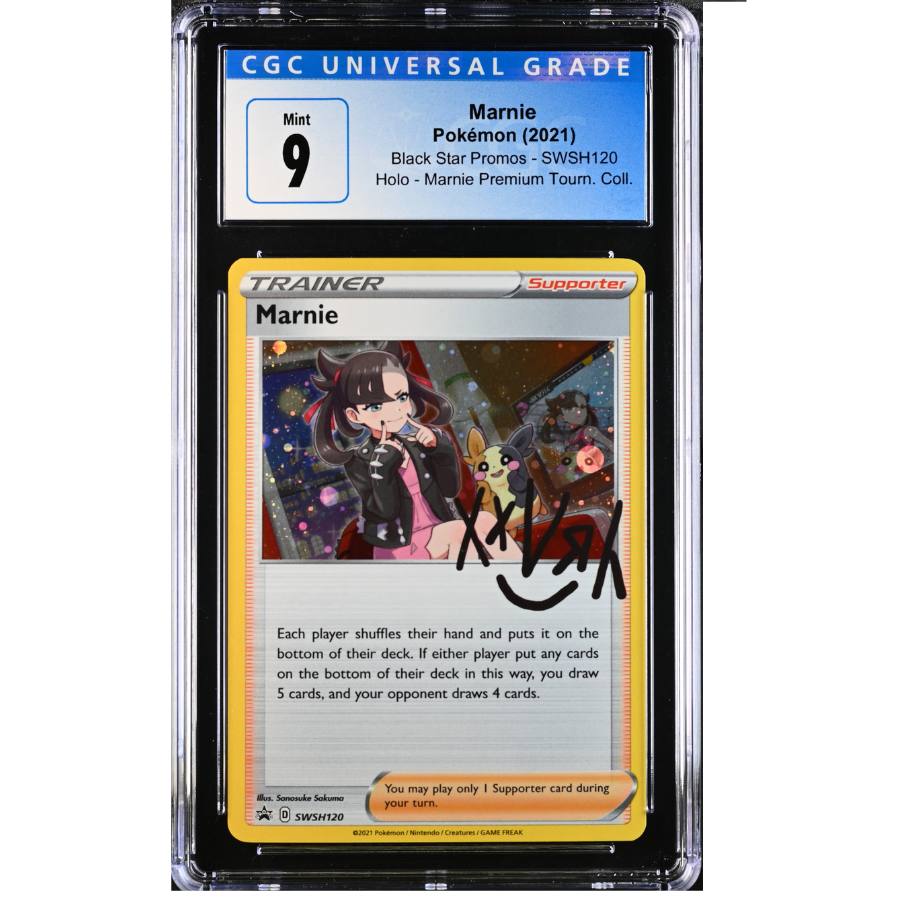 Marnie Premium Collection SWSH120 CGC 9 Front