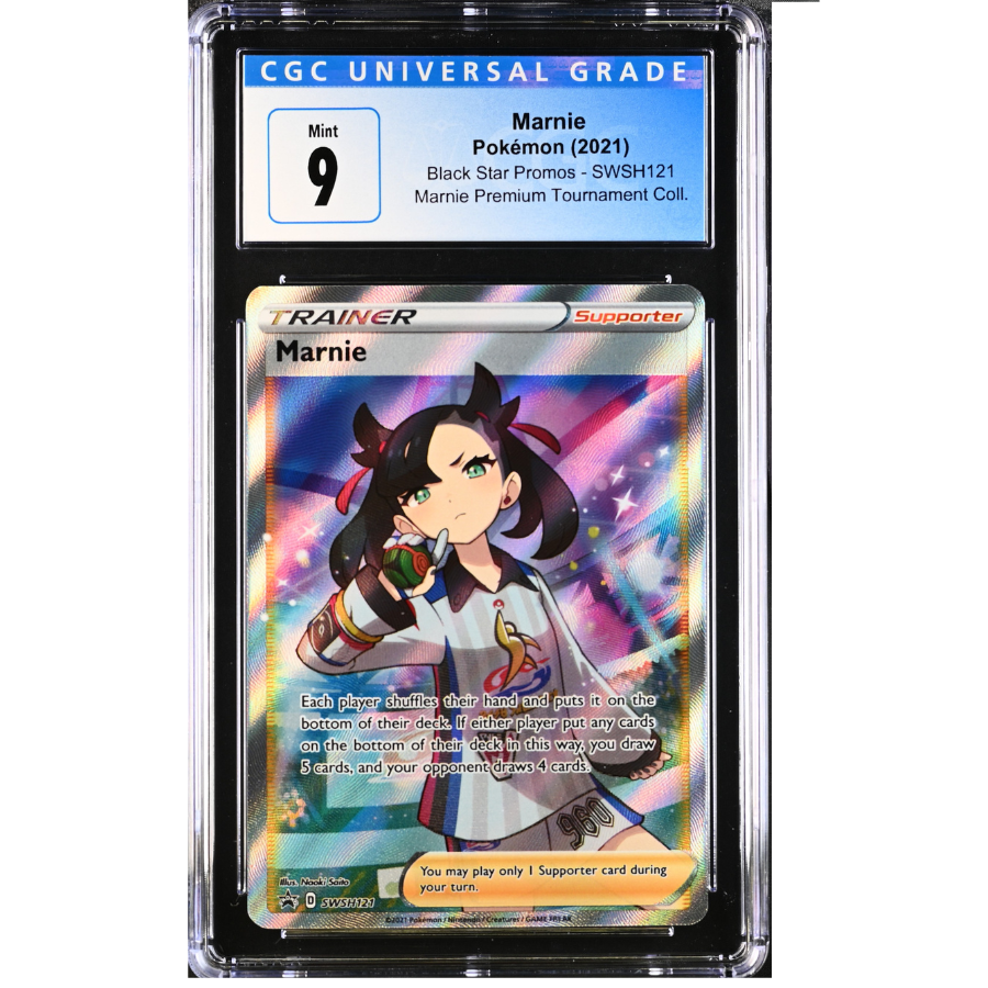 Marnie Premium Collection SWSH121 CGC 9 Front
