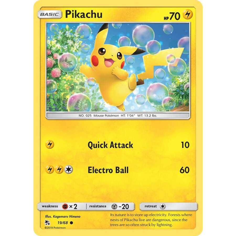 Pikachu 19 Hidden Fates
