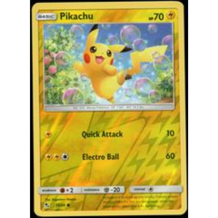 Pikachu 19 Reverse Holo Hidden Fates