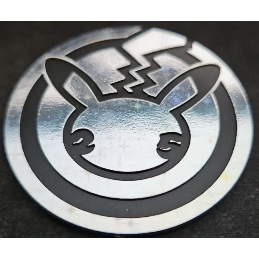 Pikachu 25th Anniversary Jumbo Coin Silver
