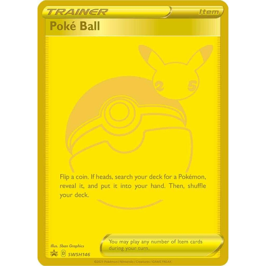 Poke Ball - SWSH146 Black Star Promo Sealed