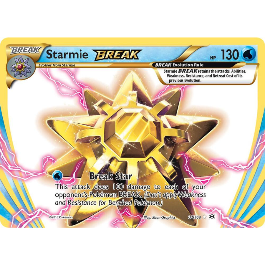 Starmie BREAK 32/108 Evolutions [LP]