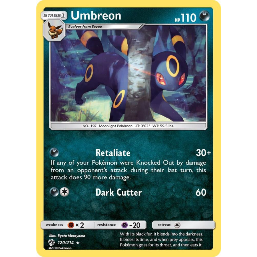 Umbreon 120 Lost Thunder