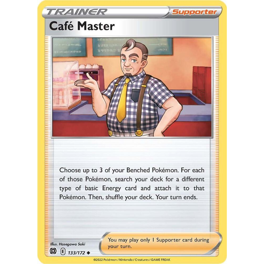 Cafe Master Reverse Holo 133/172 Brilliant Stars [NM]